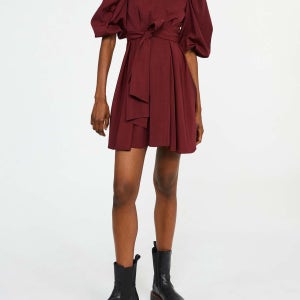 [끌로디피에로] 퍼프소매 랩 원피스 CP22A3FRD7889 CFPRO01803