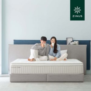 지누스 클라우드 럭스S 스프링 매트리스 침대 30cm Q 퀸