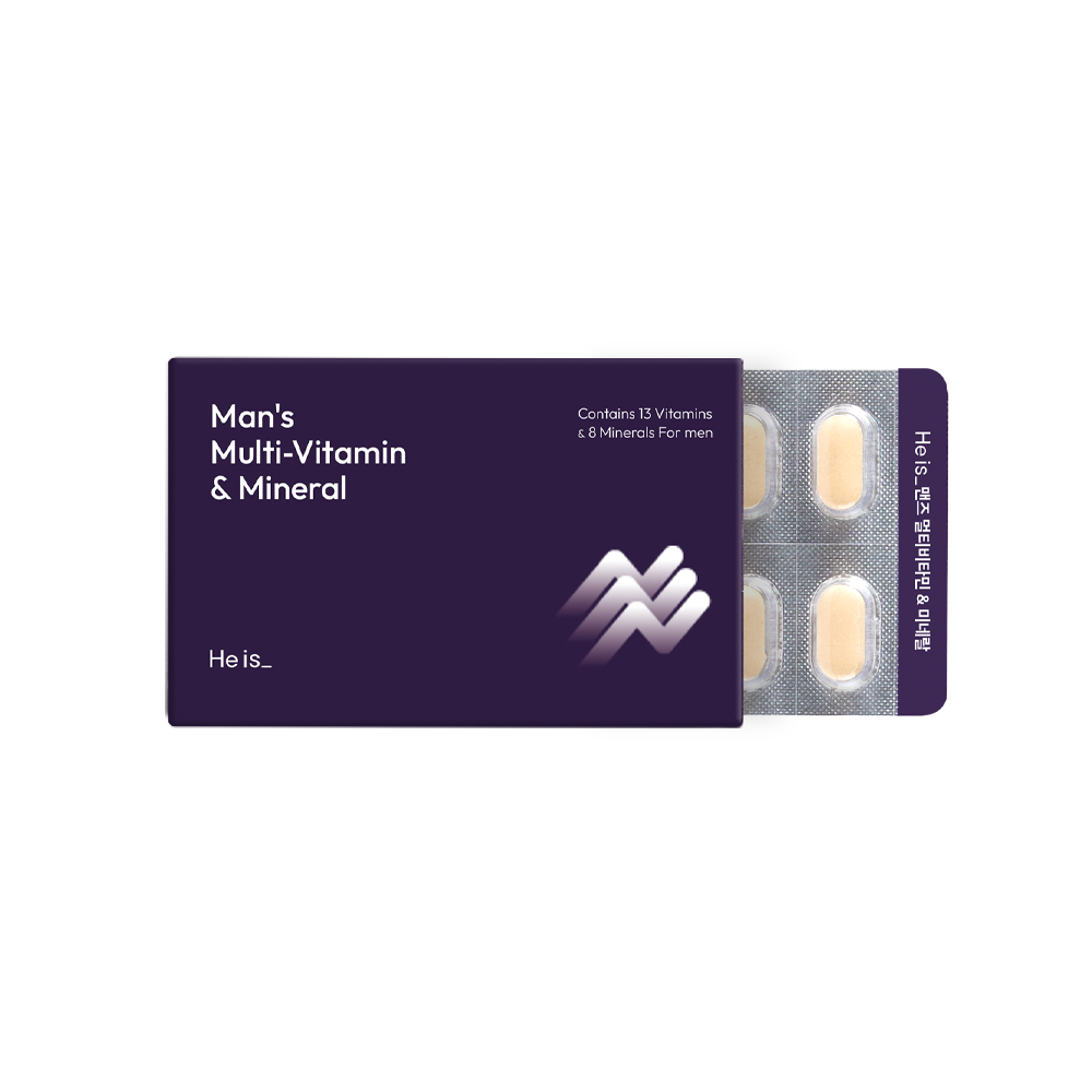 <b>맨즈 멀티비타민</b> &amp; <b>미네랄</b>