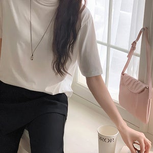 [만능이너/2만장돌파] 밀라드 하프 폴라 티셔츠