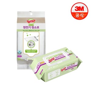 [3M] 표준형 베이직 정전기 청소포 50매+물걸레 30매
