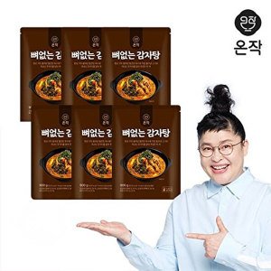 온작 온작 이영자 뼈없는 감자탕 900gx6팩