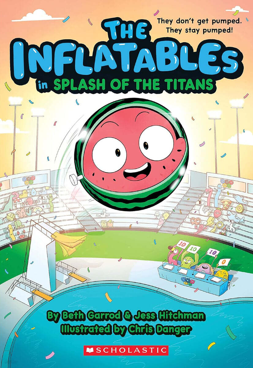 (The) inflatables in splash of the Titans
