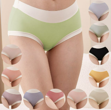 여성팬티 모달투톤 7칼라 요일별 데일리 개별 낱개포장 여자속옷