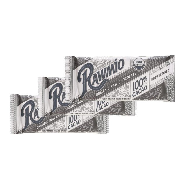 로미오 에센셜 바 생<b>초콜릿</b> 100 <b>카카오</b> 30g 3팩 Rawmio Essential Bar <b>Raw</b> Chocolate 100 Cacao