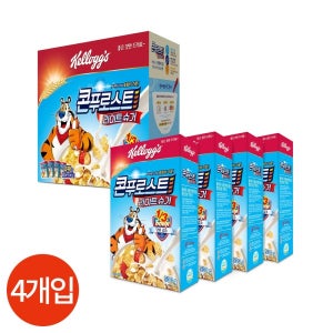 켈로그 콘푸로스트 라이트 슈거 530g x 4개 시리얼, 텐바이텐