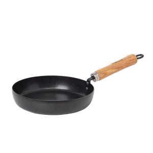 퀸센스 쉐프웨이 무쇠팬 시즈닝 편수 프라이팬 24cm