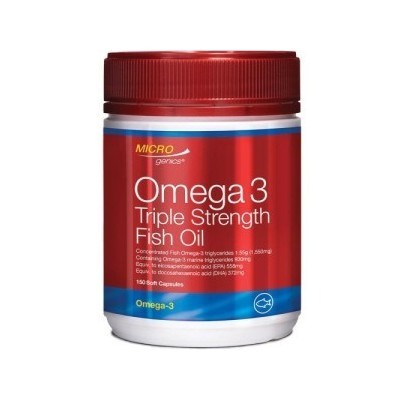 <b>마이크로제닉스 오메가 3</b> Triple Strength Fish Oil 150 캡슐 18061