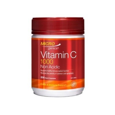 <b>마이크로제닉스 Vitamin C</b> 1000 Non Acidic 200 캡슐 18077