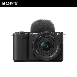 [소니]소니 카메라 ZV-E10M2K 블랙 (SELP16502 렌즈킷) 브이로그 알파