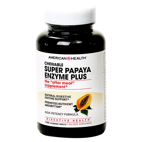 아메리칸헬스 <b>슈퍼 파파야 엔자임 플러스</b> 츄어블 타블렛  180정  1개