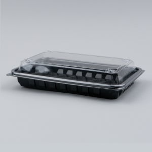 KS-0312 투명 블랙 - 600 SET 과일 반찬 샐러드