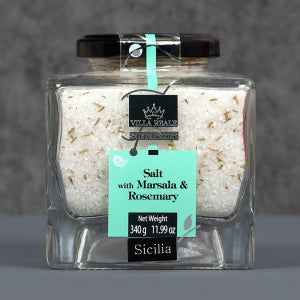 빌라 레알레 수프림 시칠리아 마르살라&로즈마리 소금 340g