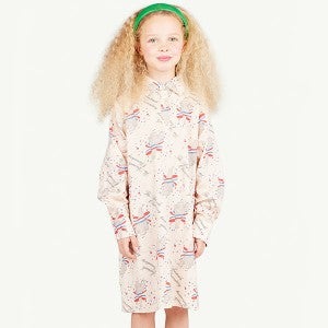 THE ANIMALS OBSERVATORY AW24 MAIN[타오]로즈 셔츠 원피스-TA24KADRE4047RSE