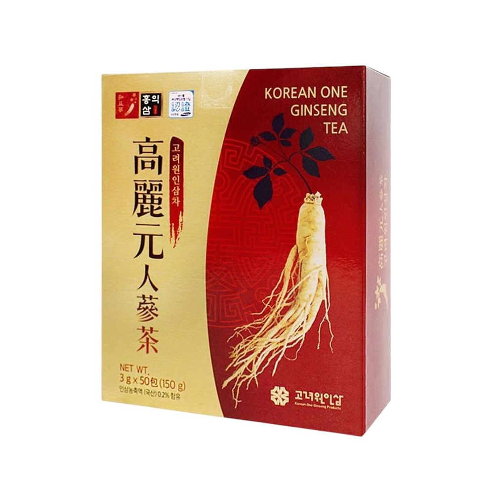한국 대표 선물 국산 인삼차 50포(목함) Ginseng Tea 외국인 거래처 인기선물 <b>공부</b>할때 명절 설