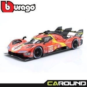브라고 1:18 페라리 499P No.50 2023 르망24시 5위 - Fuoco / Molina / Nielsen