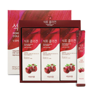 <b>마임식품</b> <b>마임</b> 석류 콜라겐 20gx30포 세트