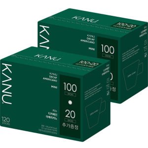 맥심 동서 맥심 카누 디카페인미니 100T + 20T X 2개