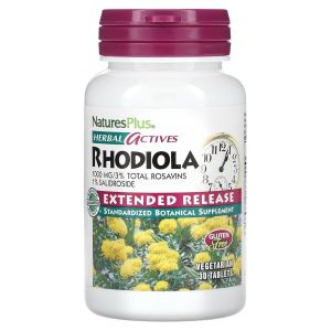 네이쳐스플러스 Herbal Actives Rhodiola Extended Release 1000 mg 30 Vegetarian 정