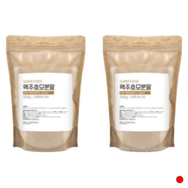 [기타] <b>더리얼 맥주효모</b> 리투아니아 독일 분말 가루 500g X2