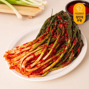 [반찬세트53종][이광석장인]파김치1kg+1kg 깻잎무침 무말랭이 오징어젓갈 고들빼기 궁채 간장고추 간장깻잎 고춧잎무침 체험특가