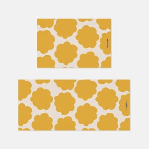 Flower in dreams Sunflower Yellow 소프트 규조토 발매트, 주방매트