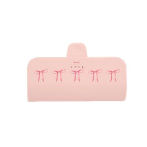 [도킹형 보조배터리] 얇은 핑크 리본 01 5000mA, 온세 스튜디오