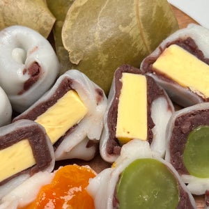 상큼 쫀득한 망개떡 선물세트 4종(팥 앙버터 샤인머스캣 곶감)