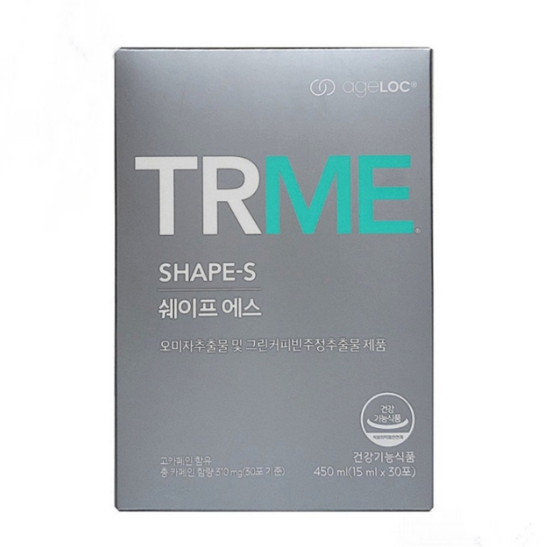 <b>뉴스킨</b> 티알미 쉐이프에스 TRME -근력개선과 체지방 감소에 도움 30개  450ml  1개
