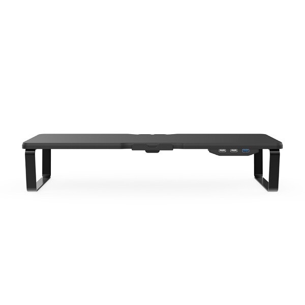 제닉스 M-DESK F1 USB허브 높이조절 모니터 받침대 받침