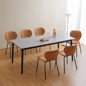 스칸디 뮤즈 6인 세라믹 식탁세트 1600/1800