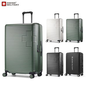 스위스밀리터리 75cm 캐리어28인치 폴리카보네이트 화물용 확장형 대형 캐리어 모티반