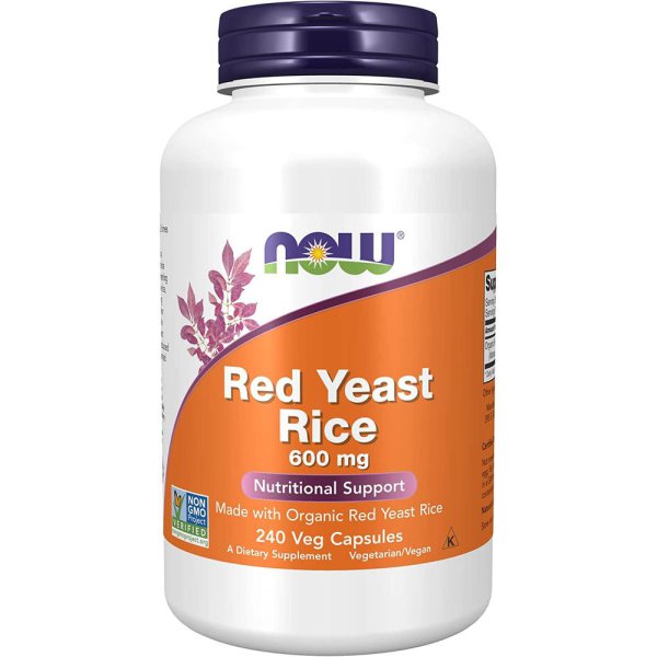 나우푸드 <b>레드 이스트 라이스 600mg</b> NOW Red Yeast Rice