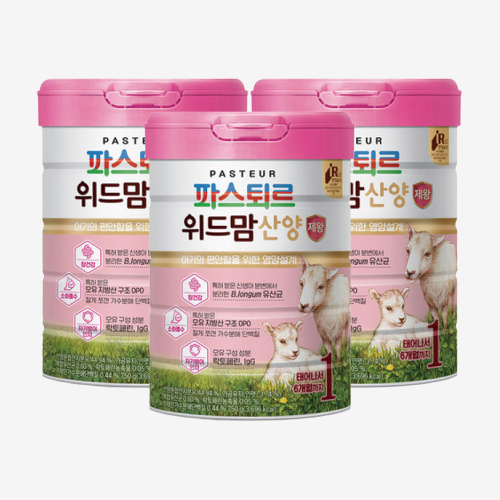 파스퇴르 위드맘 산양 제왕분유1단계750g(1캔)