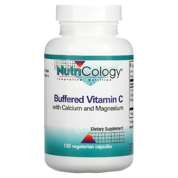 뉴트리콜로지 <b>버퍼드 비타민</b>C <b>칼슘 마그네슘</b> 120캡슐 Buffered VitaminC Calcium Magnesium