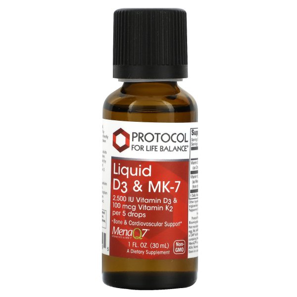 Protocol for Life Balance <b>리퀴드 D3 MK-7</b> 1 fl oz 30 ml