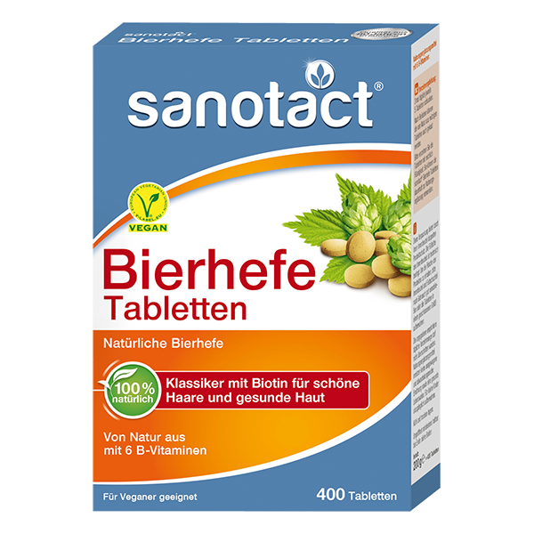 sanotact 자노탁트 비어헤페 <b>맥주효모</b> 태블릿 400St  400정  1개