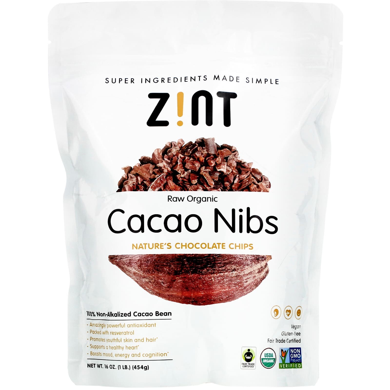 <b>Raw</b> Cacao Nibs 454g  1개