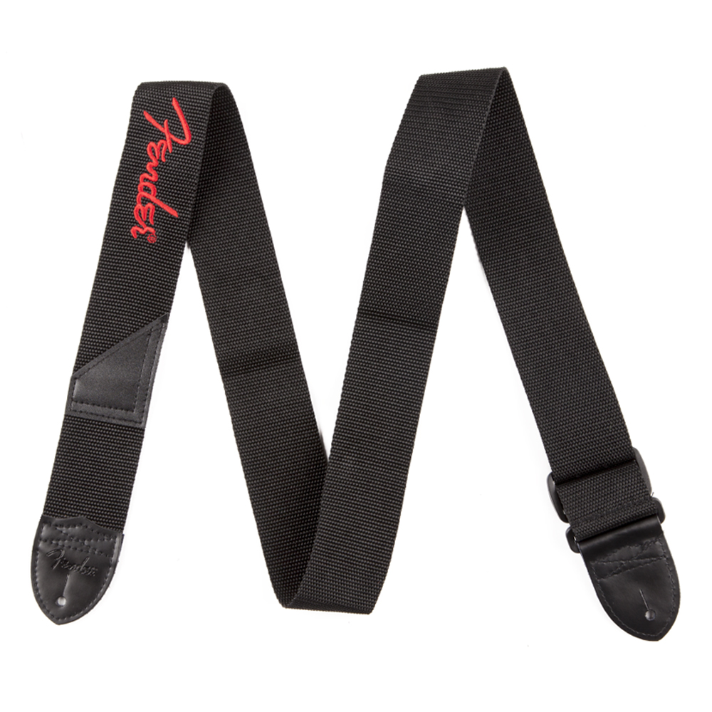 Fender 펜더 2 폴리 로고스트랩 기타멜빵 099-0662-015