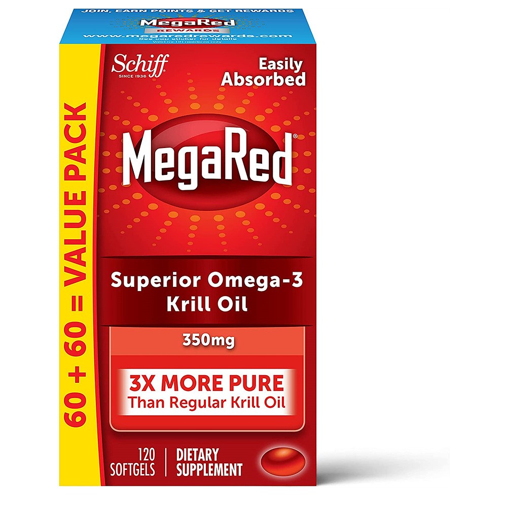 해외 Megared 오메가3 크릴 오일 EPA DHA <b>아스타잔틴</b>  3개