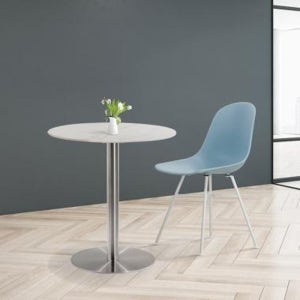 하이퍼스 마블 세라믹 원형 상판 카페 인테리어 업소용