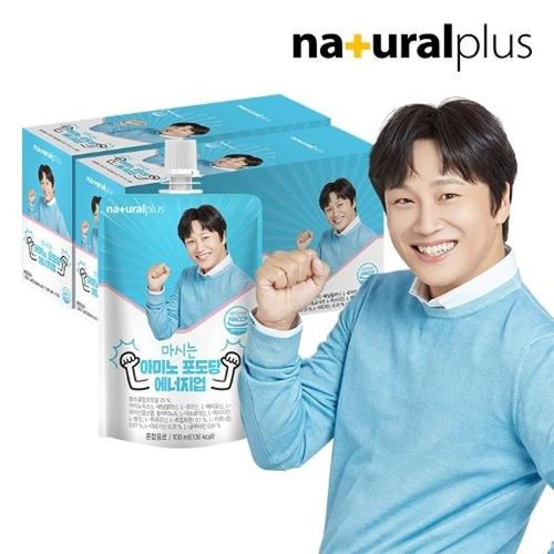 [<b>내츄럴플러스</b>] 아미노 포도당 에너지업 (100mlx10개) 2박스 / 아미노산 운동 수분 에너지 충전