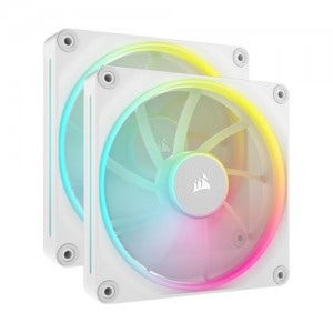 CORSAIR iCUE LINK LX140 RGB STARTER KIT (화이트, 2팩)