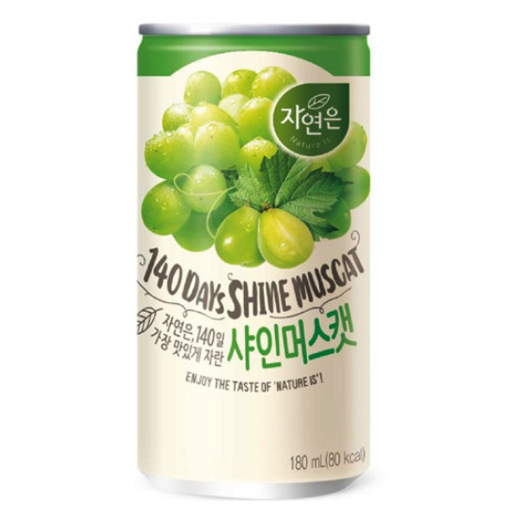 웅진 자연은 샤인머스캣  30개  180ml