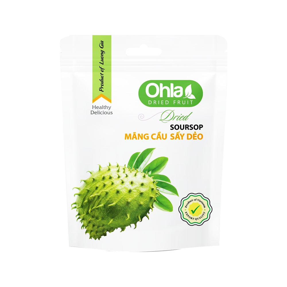 베트남 말린 <b>그라비올라</b> 망까우 Ohla Soursop 10개 100g