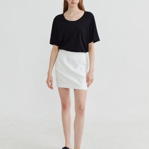 [르쿠어에쿠어 어패럴] Jenny t-shirts Black RSU2FTST303-BK