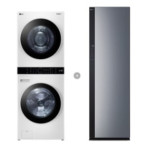 LG 트롬 오브제컬렉션 워시타워 + LG 스타일러 W20WAN-5M5