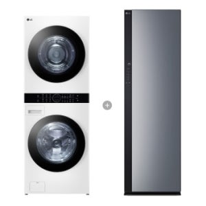 LG 트롬 오브제컬렉션 워시타워 + LG 스타일러 W20WANQ-5M5