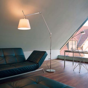 Artemide 아르떼미데 Tolomeo 톨로메오 Mega Floor Lamp 메가 플로어 램프 - PARCHMENT