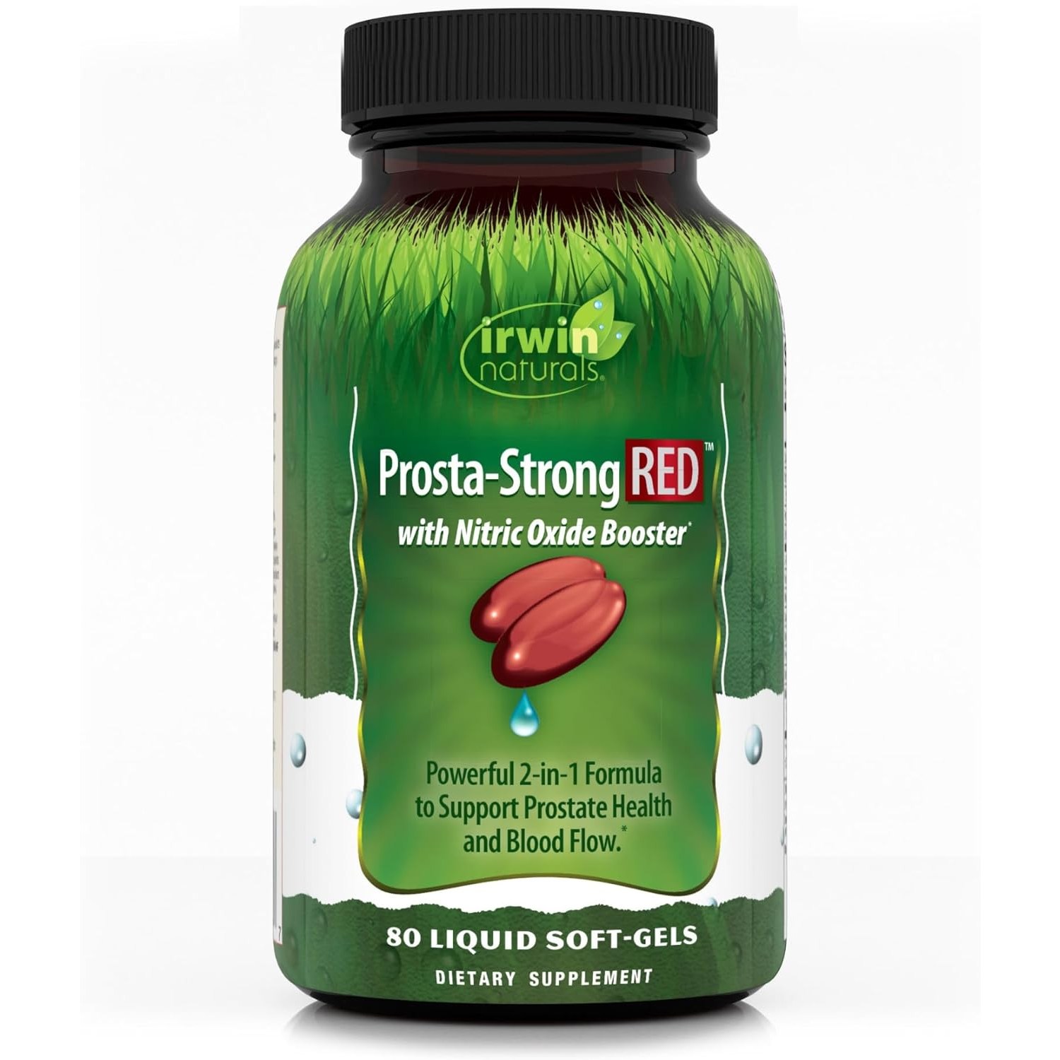 어윈내추럴스 남성 혈류 전립선 지원 <b>프로스타</b> <b>스트롱</b> 레드 80액상 소프트젤  1개